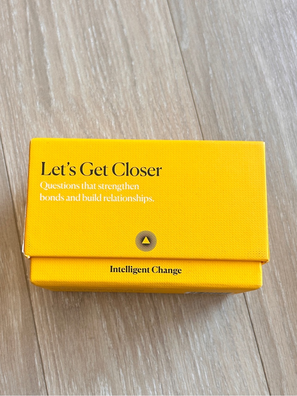 Intelligent Change Let’s Get Closer Card Game